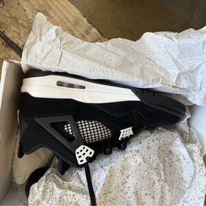 Black and White Men's Sneakers